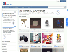 Tablet Screenshot of 3d-land.net